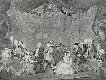 HOGARTH, WILLIAM; and BLAKE, WILLIAM. The Beggars Opera by Hogarth and Blake.